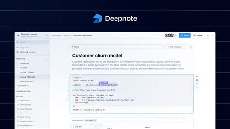 Deepnote: Analytics and data science notebook for teams..